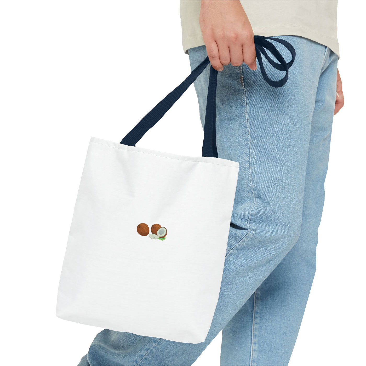 Coconut Print Tote Bag