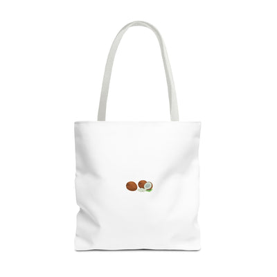 Coconut Print Tote Bag