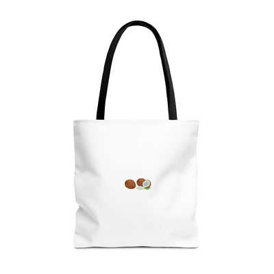 Coconut Print Tote Bag