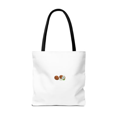 Coconut Print Tote Bag