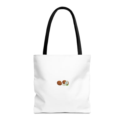 Coconut Print Tote Bag