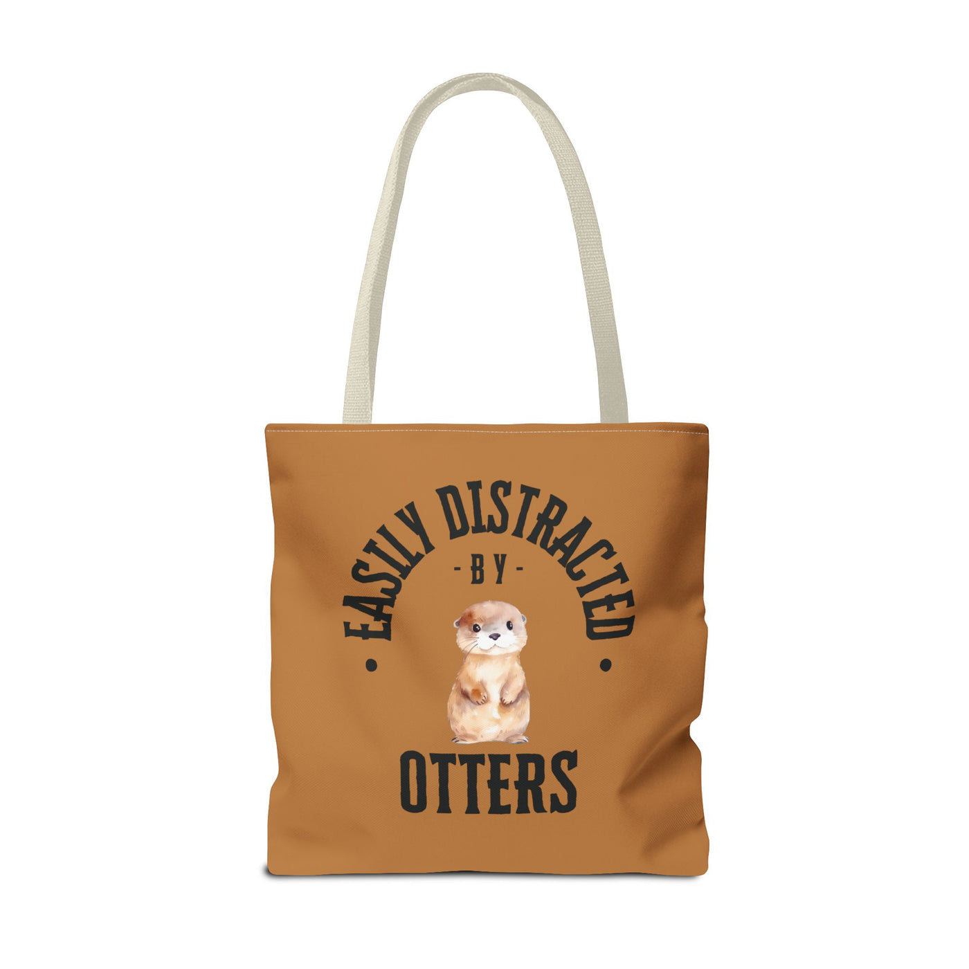 Easily Distracted by Otters Beach Tote Bag
