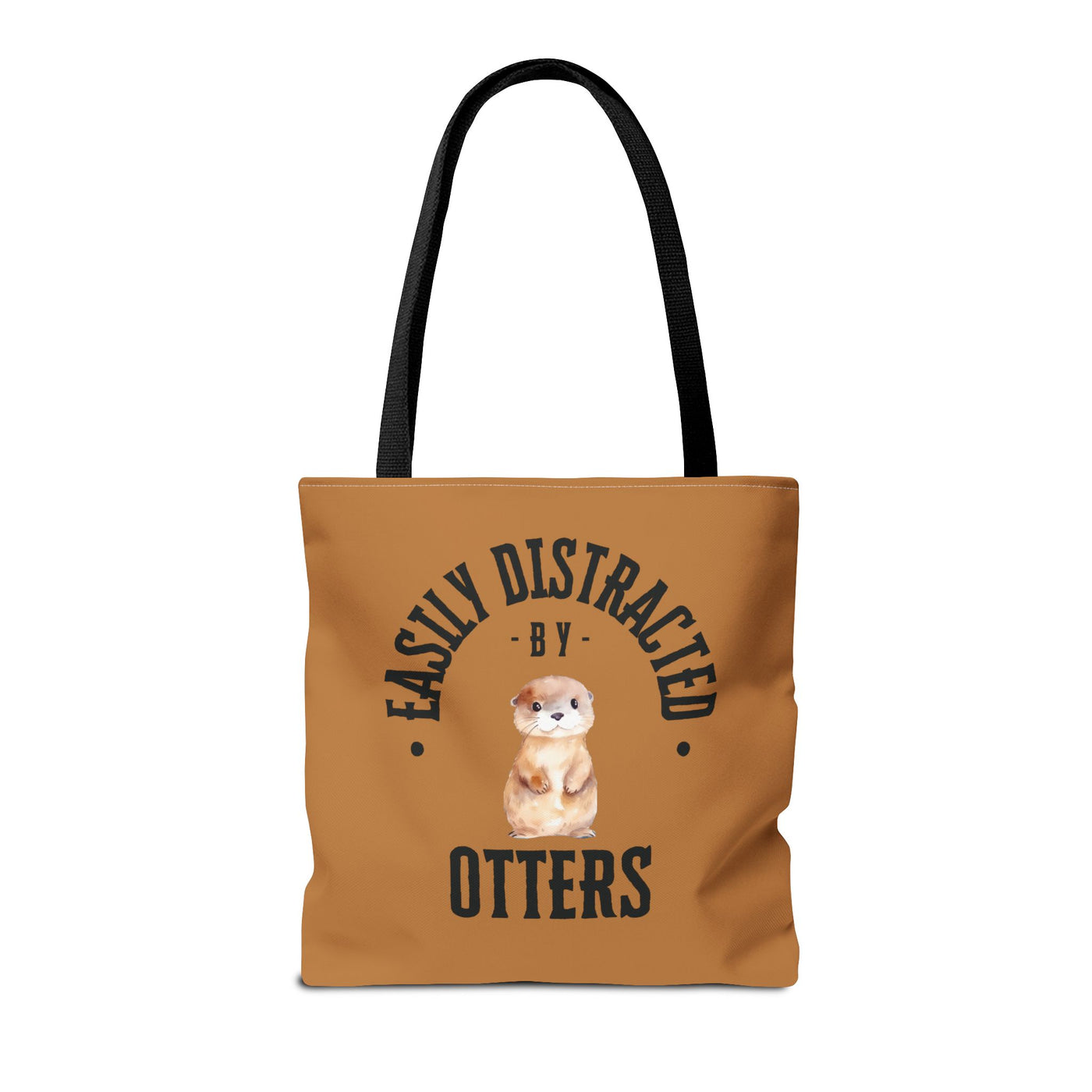 Easily Distracted by Otters Beach Tote Bag