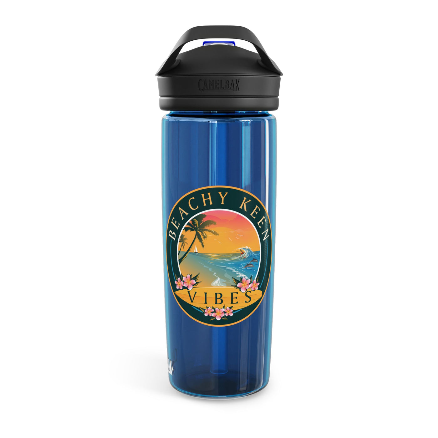Beachy Keen Vibes CamelBak Eddy® Water Bottle – 20oz & 25oz | Reusable Beach Water Bottle