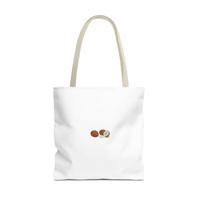 Coconut Print Tote Bag