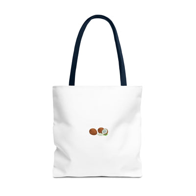 Coconut Print Tote Bag