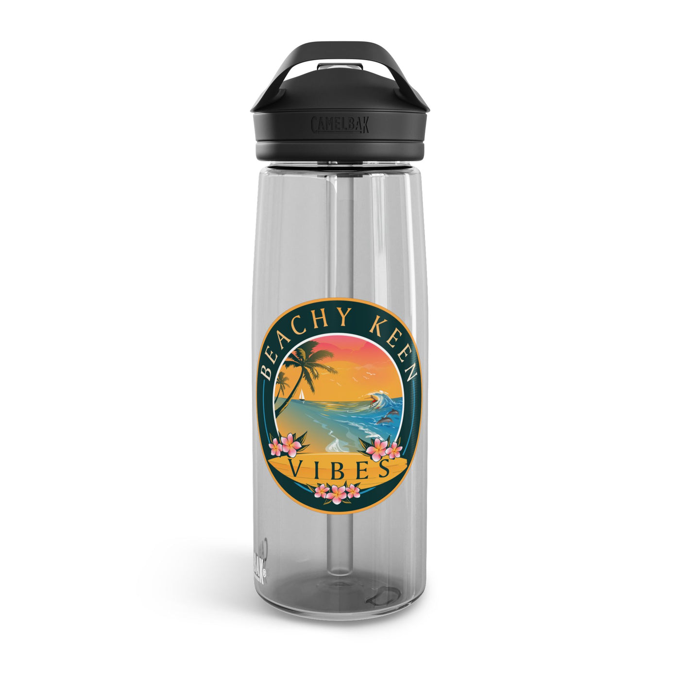 Beachy Keen Vibes CamelBak Eddy® Water Bottle – 20oz & 25oz | Reusable Beach Water Bottle