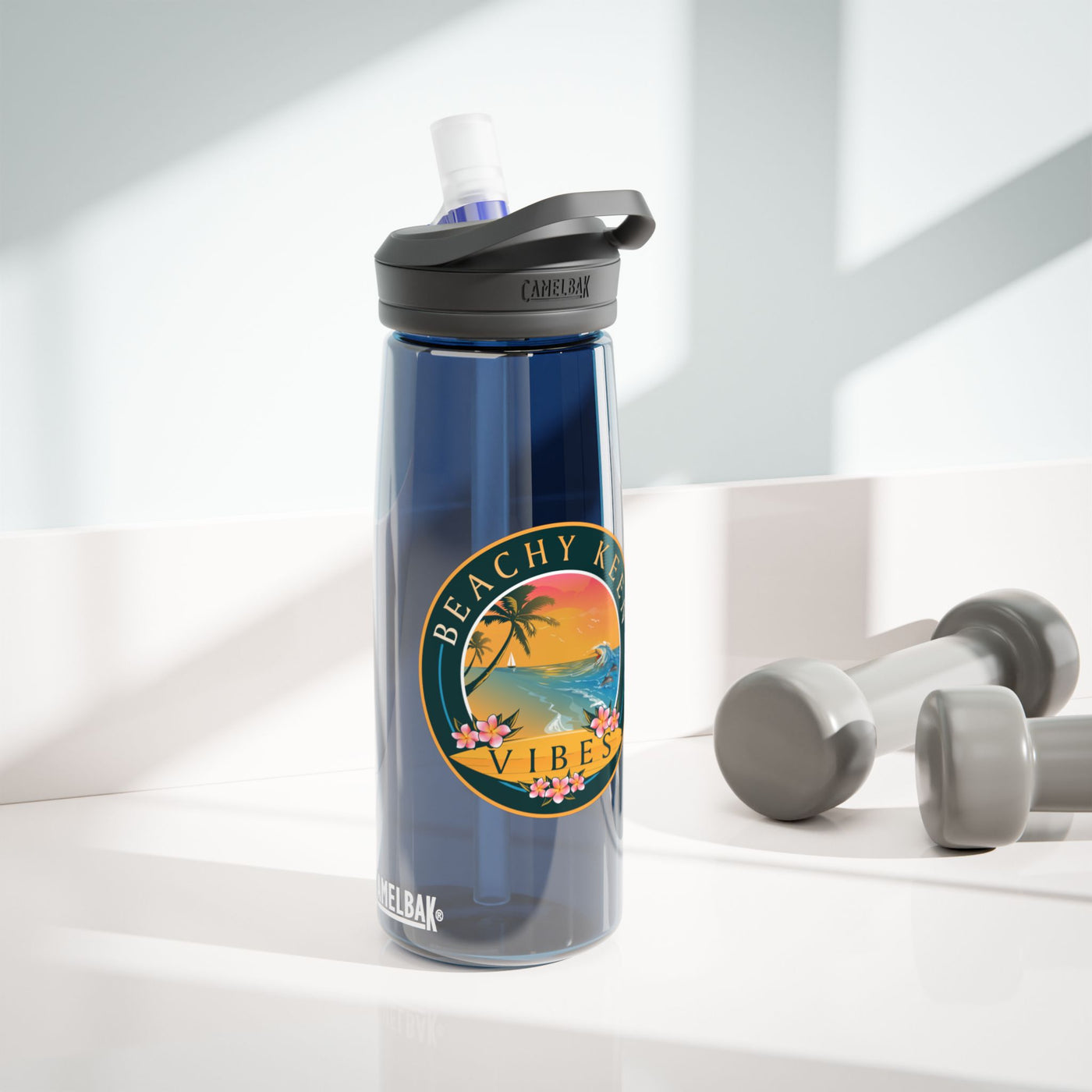 Beachy Keen Vibes CamelBak Eddy® Water Bottle – 20oz & 25oz | Reusable Beach Water Bottle