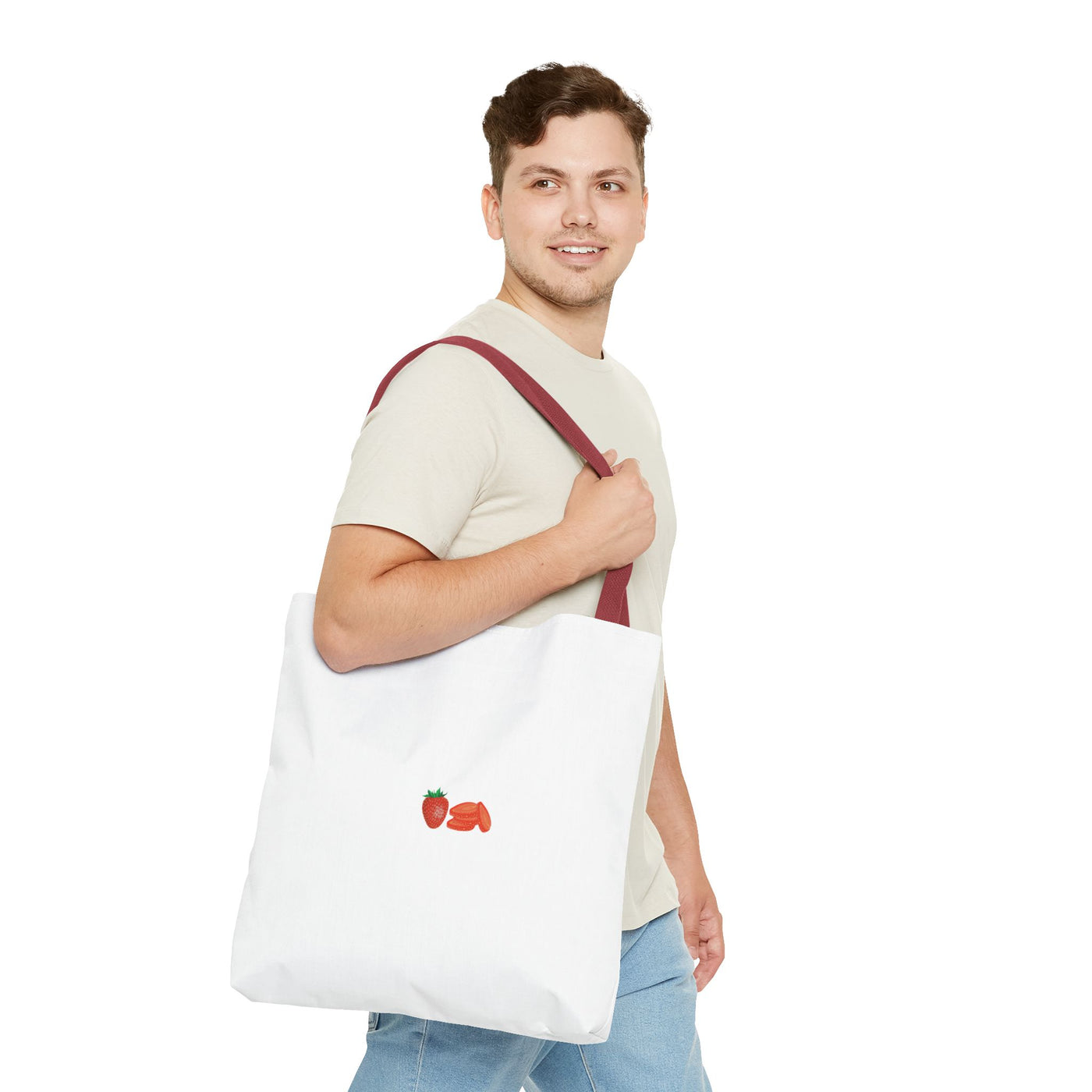 Cute Strawberry Tote Bag