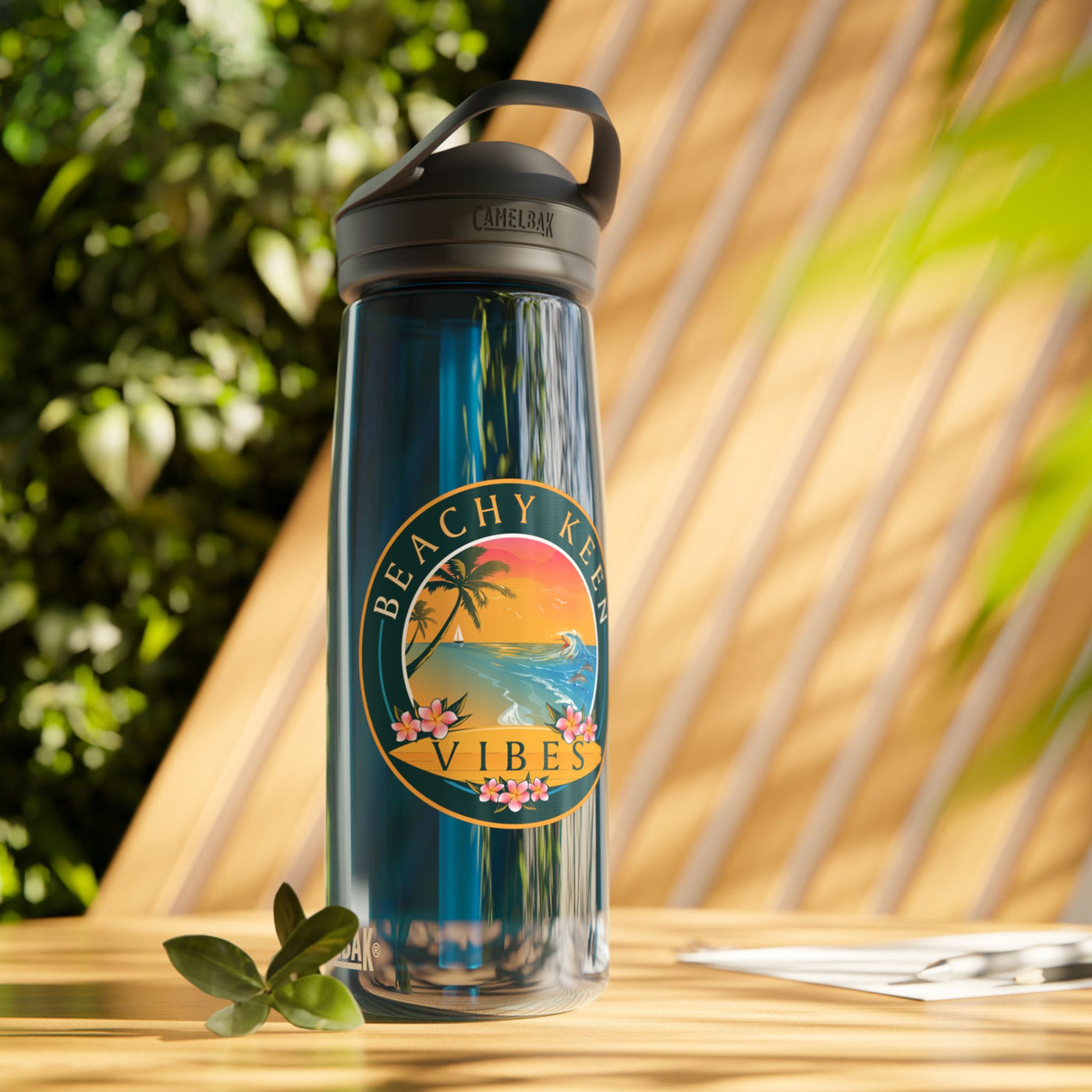 Beachy Keen Vibes CamelBak Eddy® Water Bottle – 20oz & 25oz | Reusable Beach Water Bottle