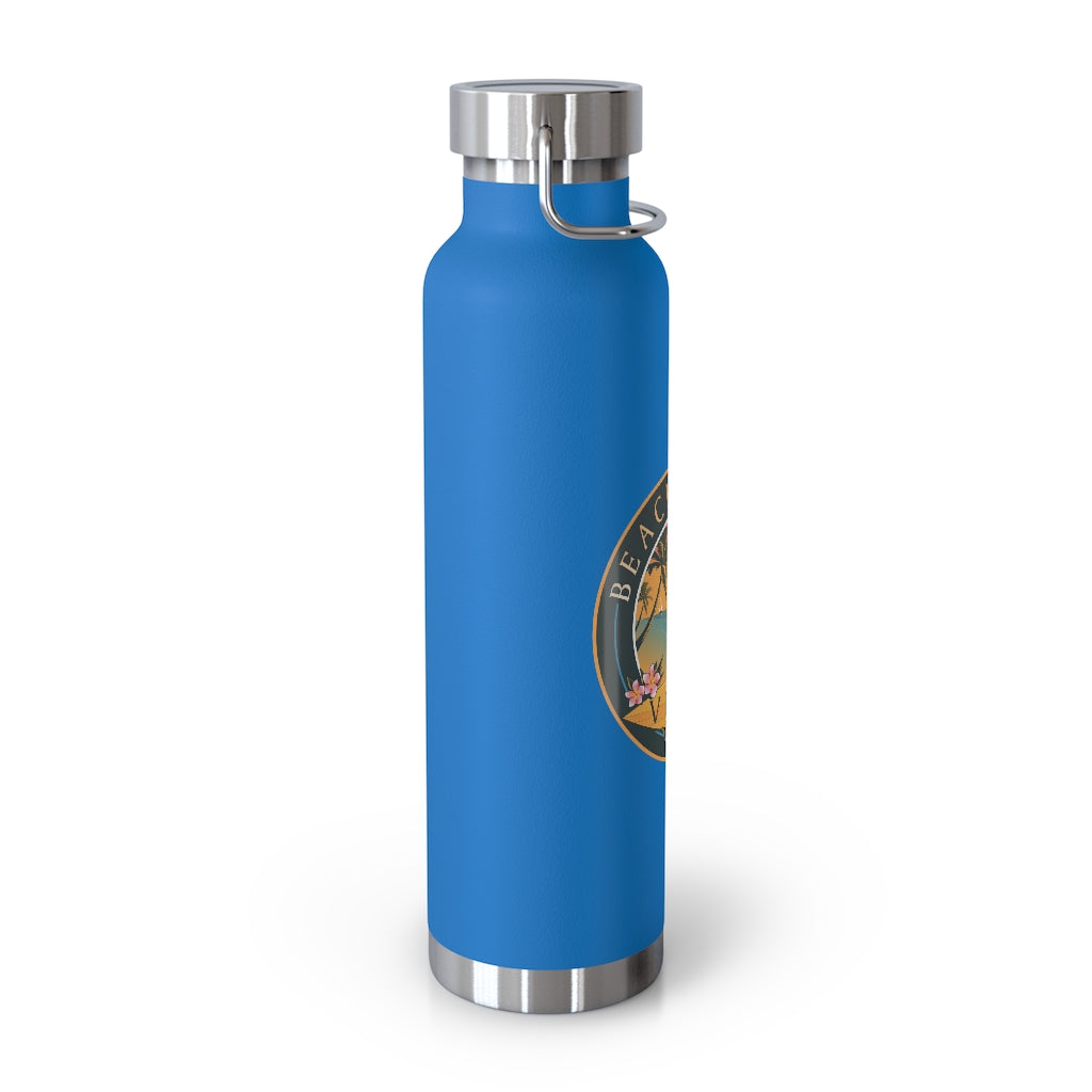 Beachy Keen Vibes 22oz Vacuum Insulated Bottle