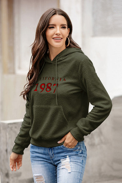 California 1987 Embroidered Hoodie