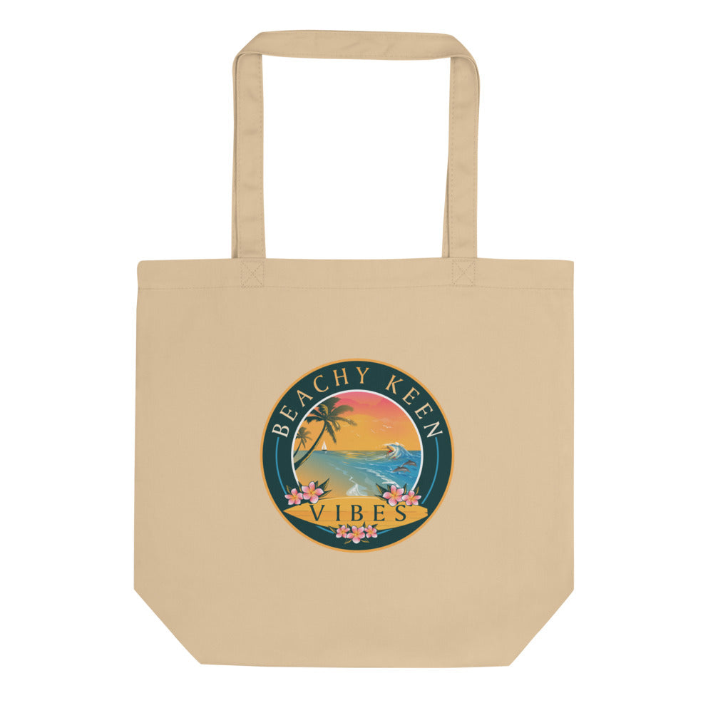 Beachy Keen Vibes Eco Tote Bag