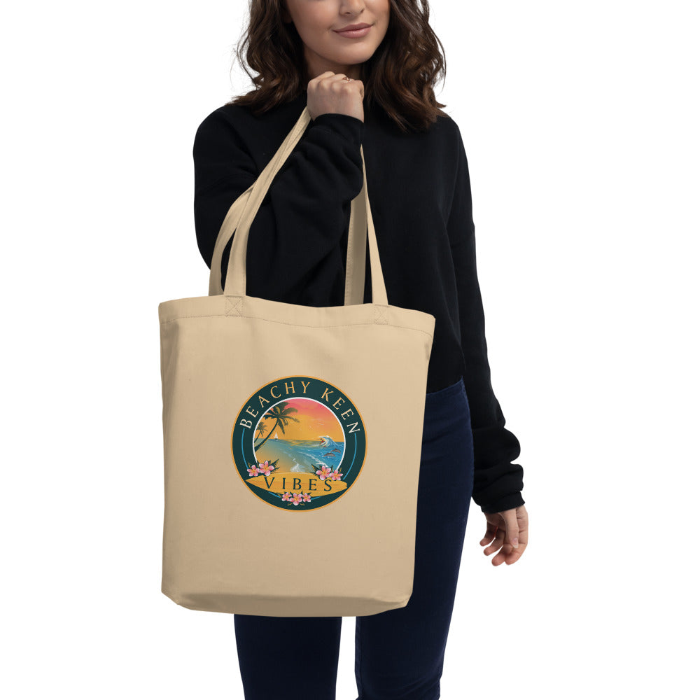 Beachy Keen Vibes Eco Tote Bag