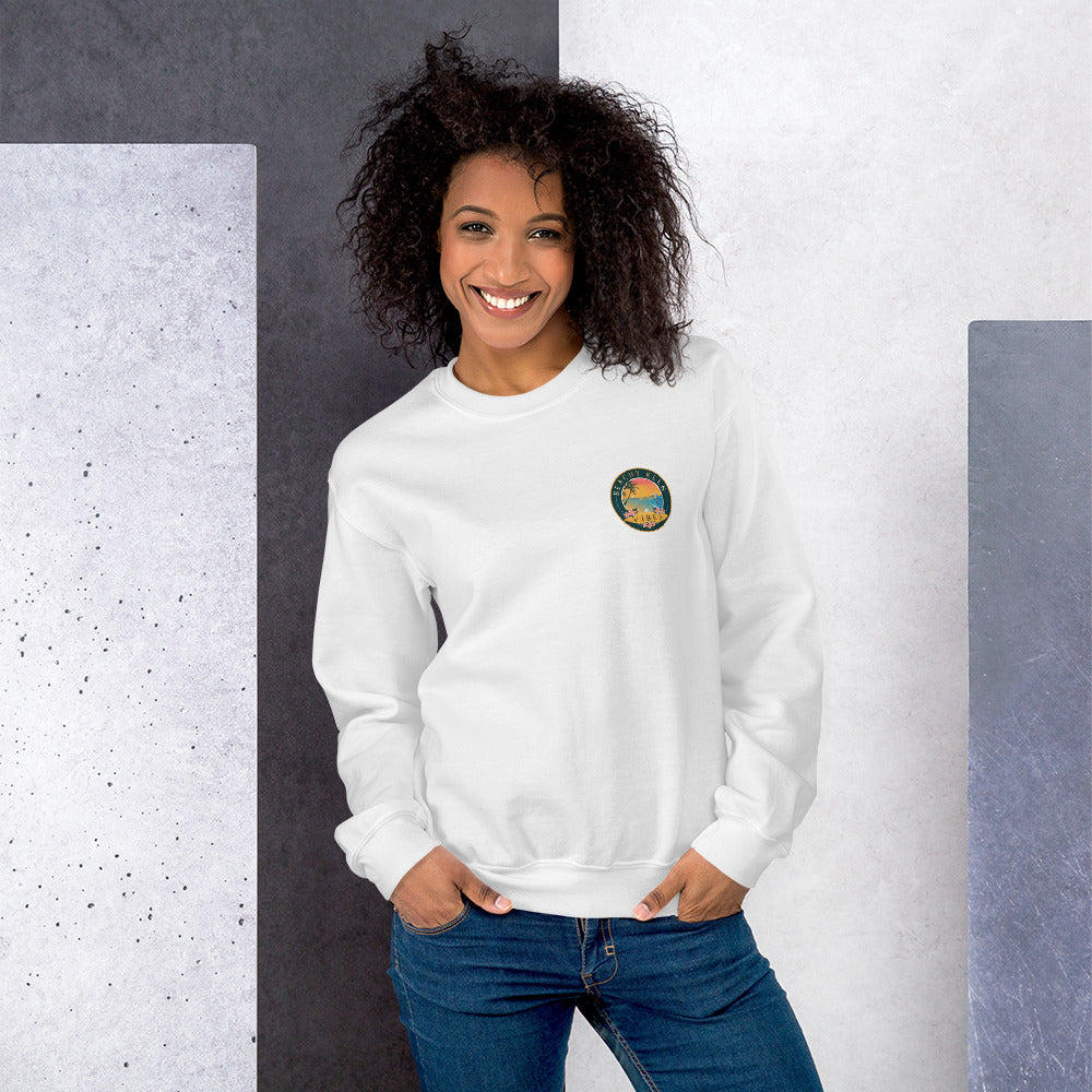 Beachy Keen Vibes Unisex Sweatshirt