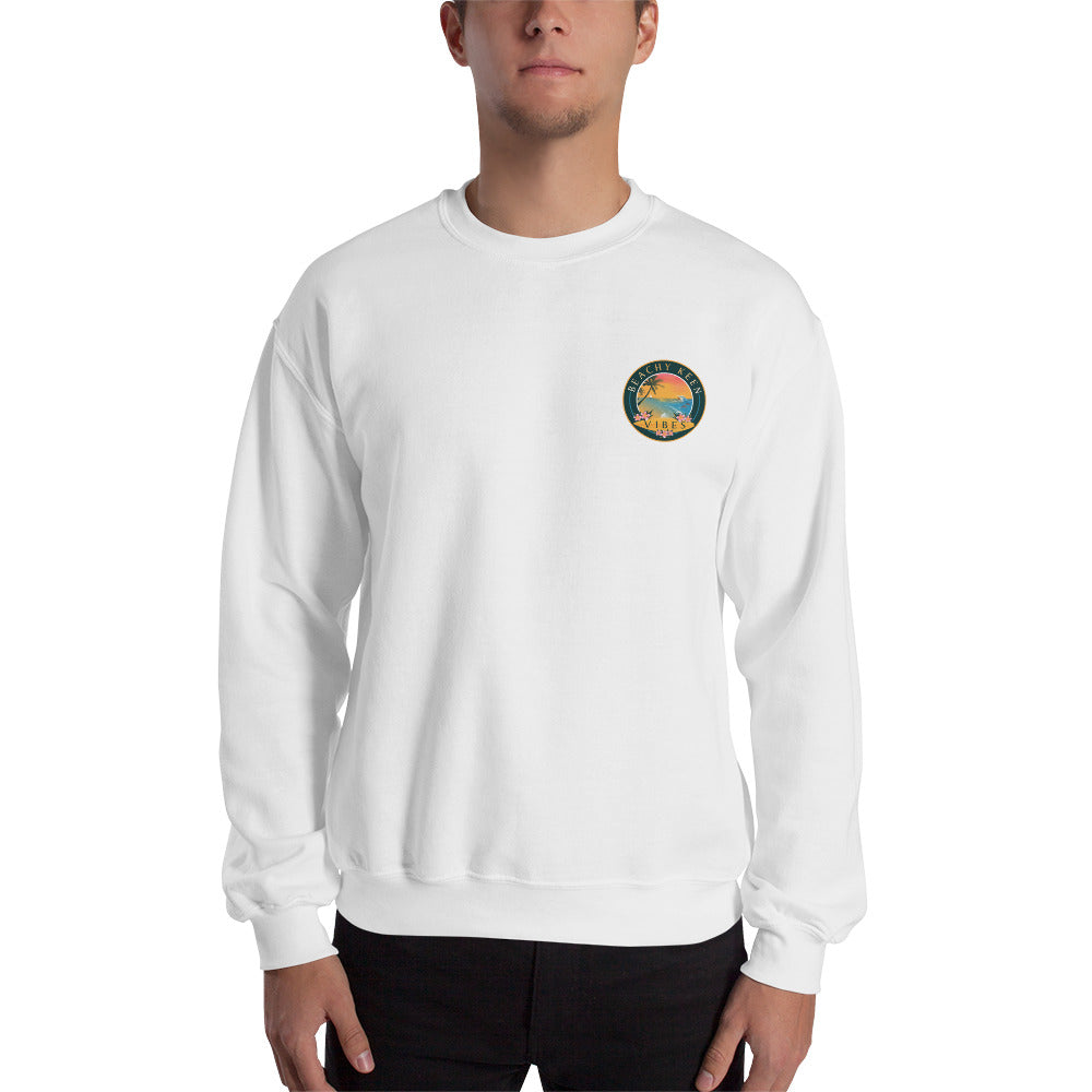 Beachy Keen Vibes Unisex Sweatshirt