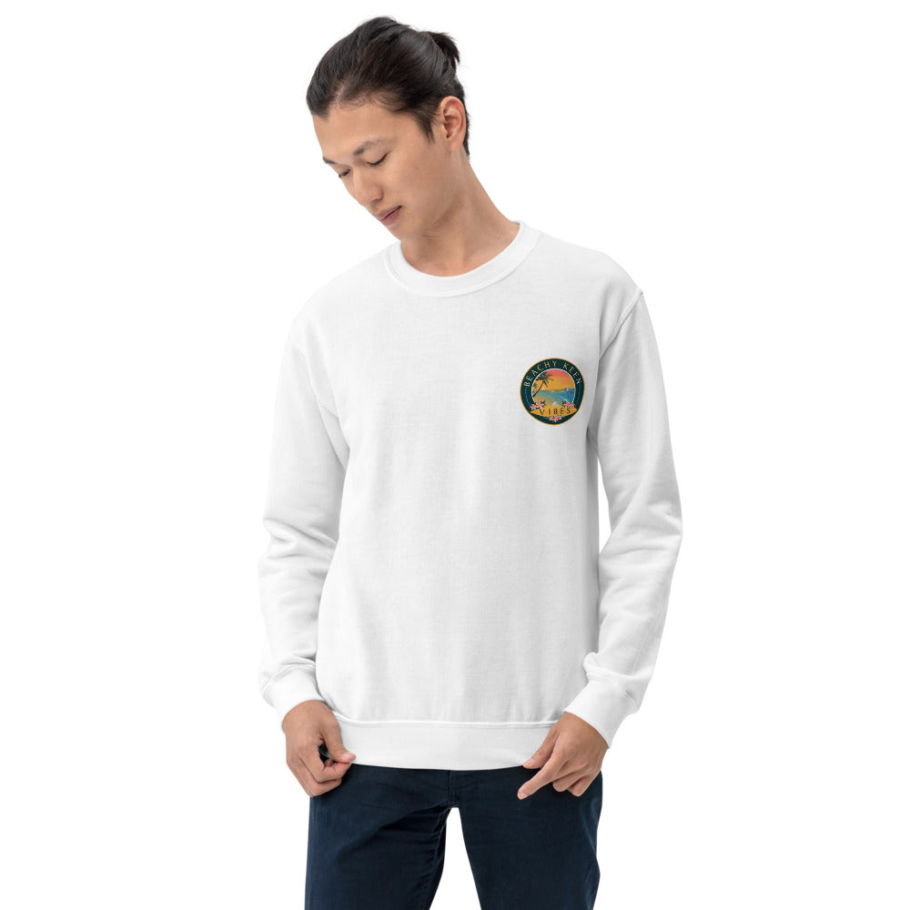 Beachy Keen Vibes Unisex Sweatshirt