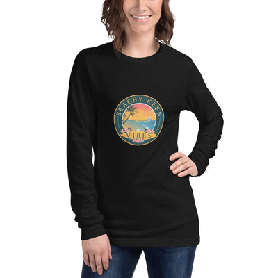 Beachy Keen Vibes Unisex Long Sleeve Tee