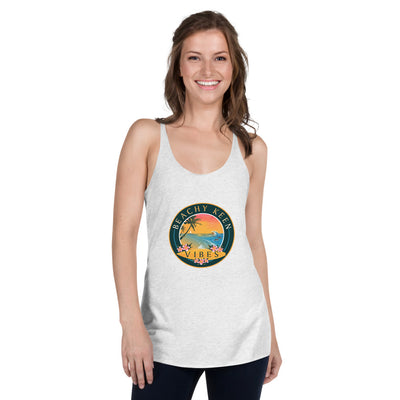 Beachy Keen Vibes Women's Racerback Tank