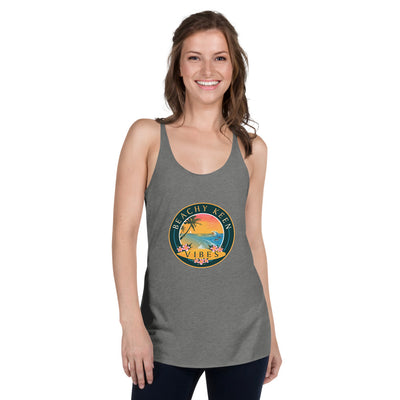 Beachy Keen Vibes Women's Racerback Tank