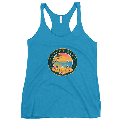 Beachy Keen Vibes Women's Racerback Tank