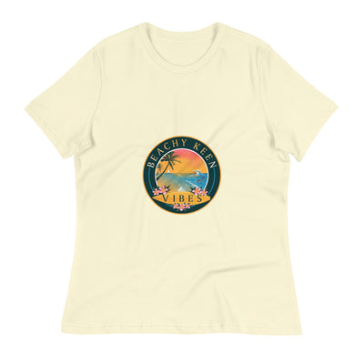 Beachy Keen Vibes Women's Relaxed T-Shirt