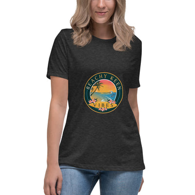 Beachy Keen Vibes Women's Relaxed T-Shirt