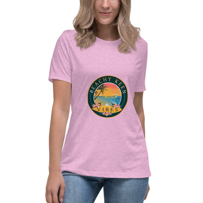 Beachy Keen Vibes Women's Relaxed T-Shirt