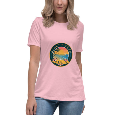 Beachy Keen Vibes Women's Relaxed T-Shirt